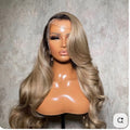 Luxury blonde customized wig